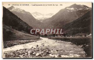 Postcard Old Surroundings of Luchon overview of the Lys Valley