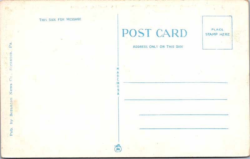 Postcard HIGHWAY SCENE Binghamton New York NY AL1992
