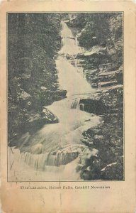 United States Five Cascades, Haines Falls, Catskill Mountains scenic postcard