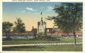 Union Passenger Station, Cedar Rapids, IA, Iowa, USA Train Railroad Station D...
