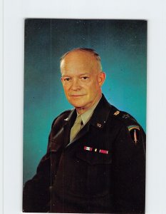 Postcard Dwight D. Eisenhower, President of the United States