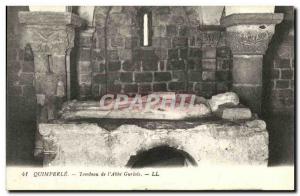 Postcard Ancient Tomb Quimperle L Abbe Gurloes