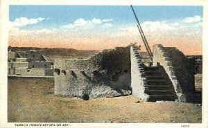 Pueblo Indian Estufa or Kiva in Misc, New Mexico