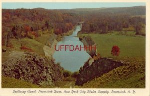 SPILLWAY CANAL AND DAM, NEW YORK CITY WATER SUPPLY, NEVERSINK, N.Y.