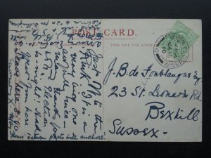 Children / Kute Kiddies ROLLER SKATING (4) WHEEL / IT'S A BIT OFF c1910 Postcard