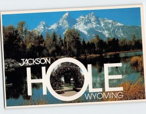 Postcard Jackson Hole Wyoming USA