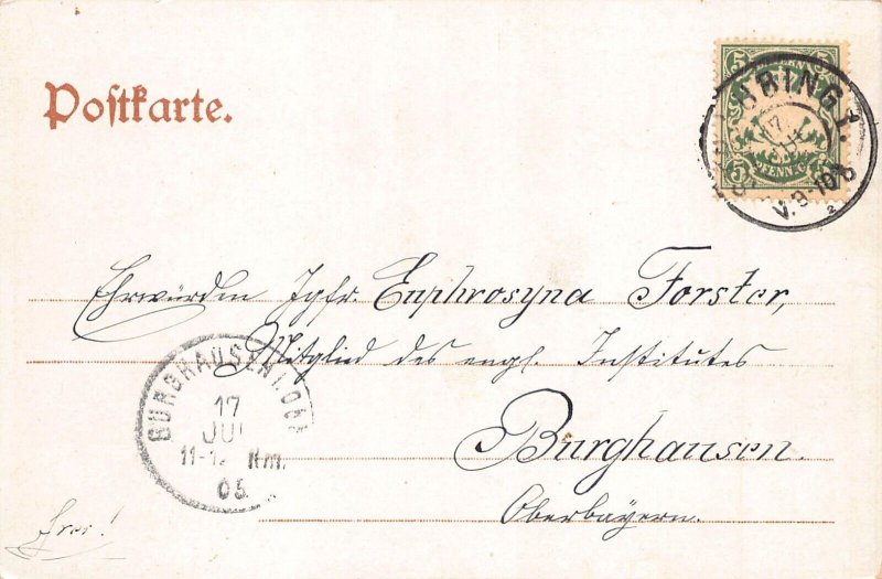 Germany 1905 Catholic High dignitary of Church Portraits Koelner Dom postcard