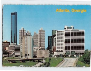 Postcard A Magnificent View Of Dynamic Atlanta, Georgia