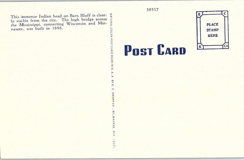 Chrome BRIDGE SCENE Red Wing Minnesota MN AH9010