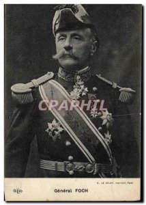 Postcard Former Army General Foch