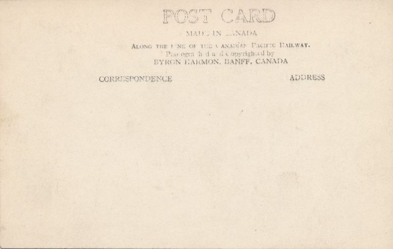 RPPC Chateau Hotel Resort on Lake Louise AB, Alberta, Canada - Along Can Pac RR