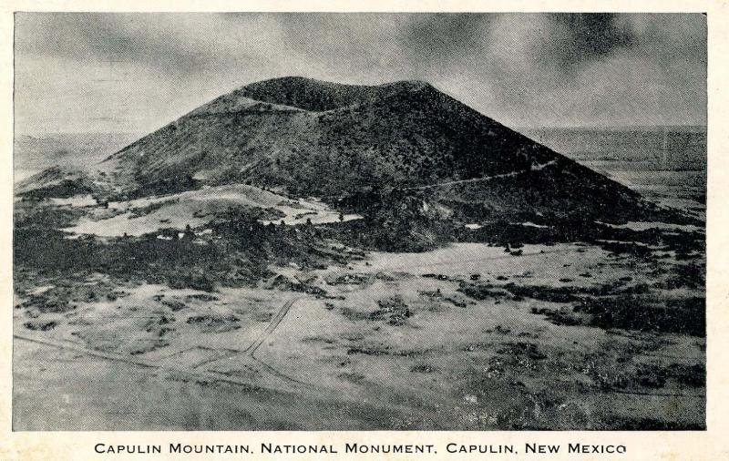 NM - Mt Capulin Extinct Volcano