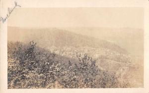 Mauchunk Pennslyvania Scenic view Real Photo Antique Postcard J55754