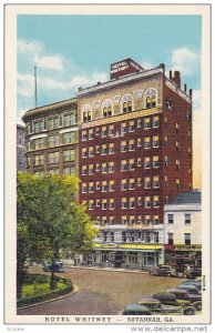 SAVANNAH, Georgia, 1930-1940's; Hotel Whitney