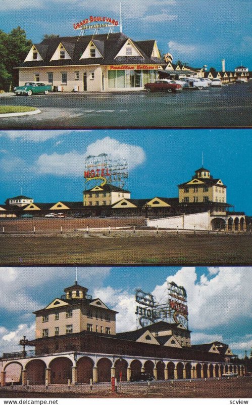 QUEBEC CITY, Quebec, Canada, 1950-1960's; Motel Auberge Du Blvd Laurier