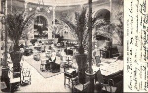 Italy Roma Rome Grand Hotel du Quirinal Jardin d'Hiver 1905