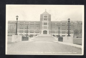 RPPC BILLINGS MONTANA STATE NORMAL SCHOOL VINTAGE REAL PHOTO POSTCARD