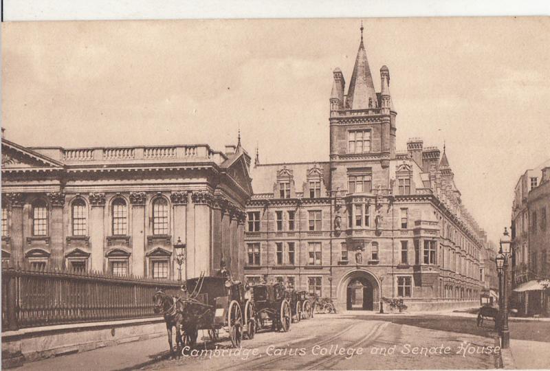 CAMBRIDGE CAIUS COLLEGE AND SENATE HOUSE