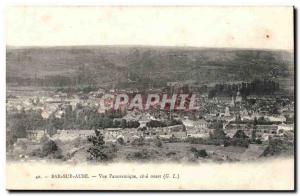 Bar sur Aube - Panoramic View - Old Postcard