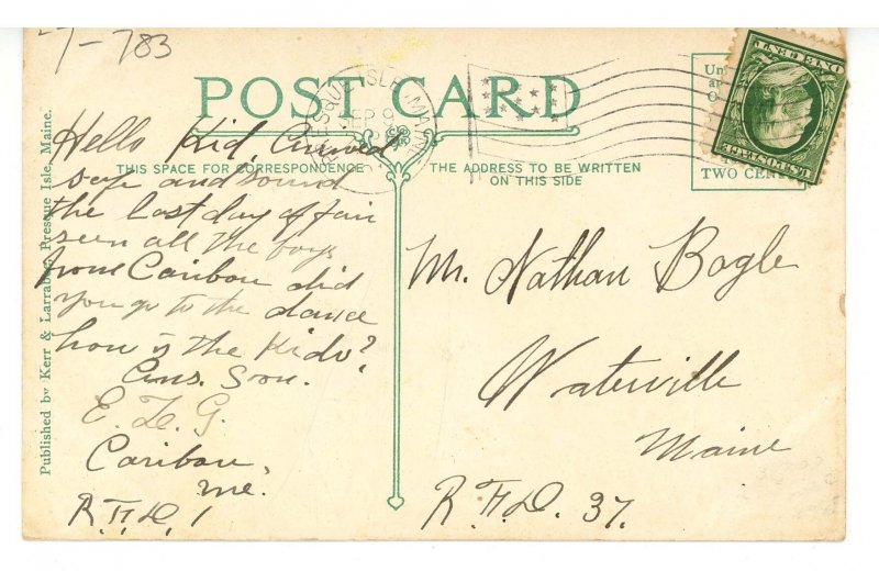 ME - Presque Isle. Fort Street