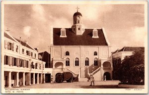 Willemstad Curacao Neth W. Indies Fort Church Religious Parish Building Postcard