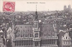 Belgium Bruxelles Panorama 1910