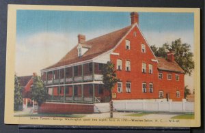 Winston-Salem, NC - Salem Tavern, Washington spent 2 nights here in 1791