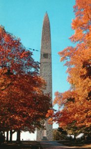 Vintage Postcard Battle Monument Center 306 Feet 412 Steps Bennington Vermont VT