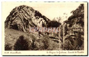 Old Postcard Saint Claude Le Chapeau de Gendarme waterfall