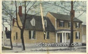 Home of Mother Of Washington  - Fredericksburg, Virginia VA Postcard