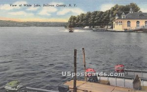 View of White Lake - New York