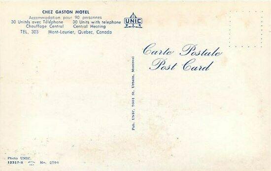 Canada, Quebec, Mont-Laurier, Chez Gaston Motel