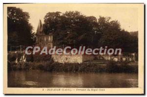 Old Postcard L'Isle Adam Du Royal Terrace Conti