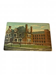 Postcard Early View of County Jail in Marion, IN.  L5