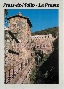 Postcard Modern Prats de Mollo (Pyr Gold) Torrent of Guitheme