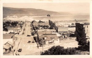 Ensenada BC Mexico Birds Eye View Real Photo Vintage Postcard AA51365