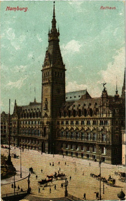CPA AK Hamburg- Rathaus GERMANY (889817)