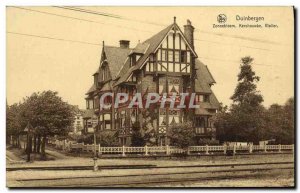 Old Postcard Duinbergen Zonnebleoem Kershouwke Violler