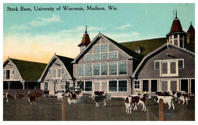 Wisconsin Madison , Univ. of WI , Stock barn