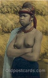 Jeune Foulah African Nude Unused 