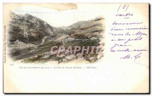 Old Postcard Lautarer Col du Galibier Col du Grand