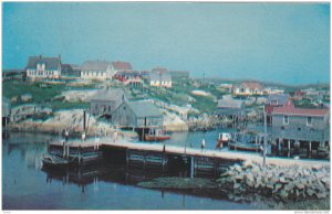 General view,Peggy's Cove,Nova Scotia,Canada,40-60s