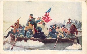 Washington Crossing the Delaware History Unused 