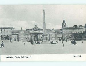 Pre-1907 LARGE BUILDINGS Roma - Rome Italy hJ6599