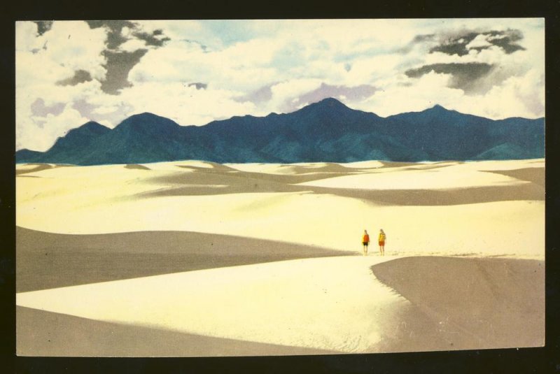 New Mexico/NM Postcard, Stunning View Of The White Sands National Monument