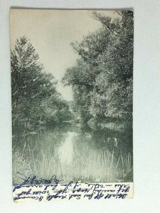 Vintage Postcard 1909 On the Tioughnioga Homer NY New York