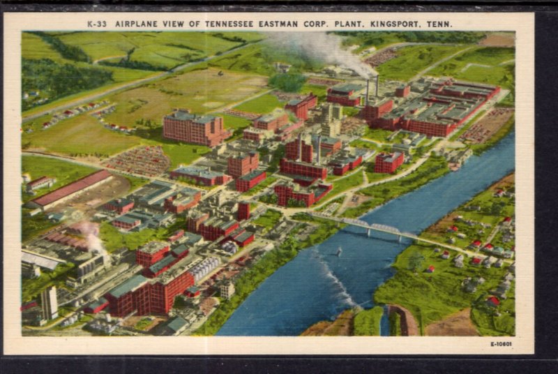 Bird'sEye View,Tennessee Eastman Corp Plant,Kingsport,TN