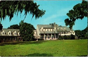 Heiress Barbara Hutton Plantation, Willtown Bluff Yonges Island SC Postcard H68