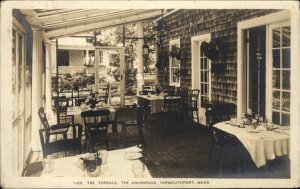 Yarmouthport Mass MA Cape Cod Anchorage Hotel RPPC Vintage Postcard