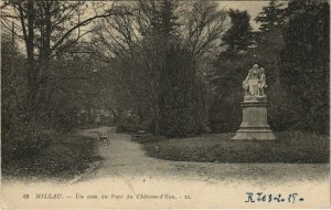 CPA MILLAU - un coin du Parc du chateau - d'eau (148083)